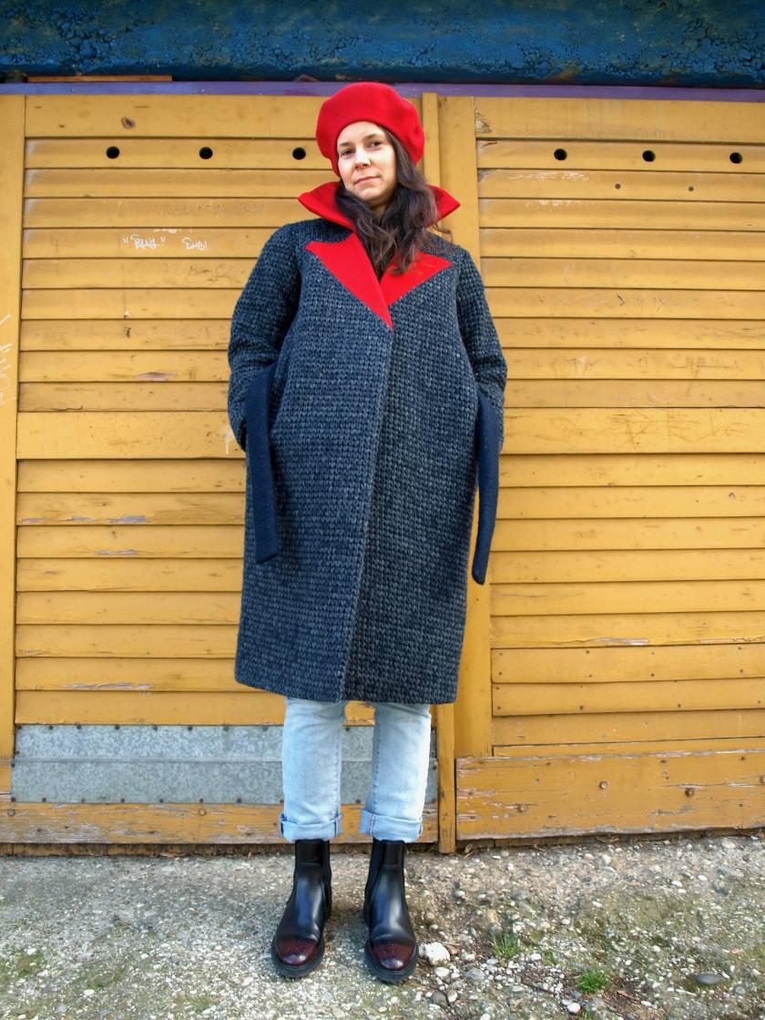 Halla Coat by Named Patterns – Breaking The Pattern Book