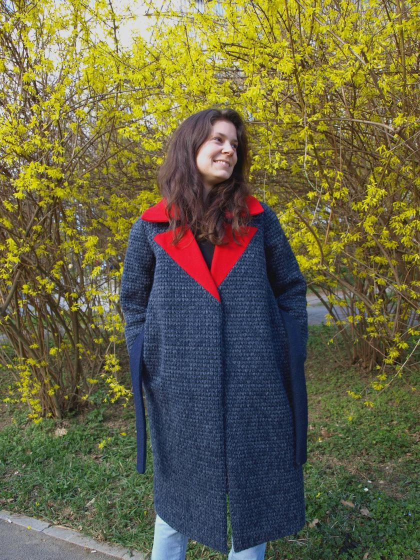 Halla Coat by Named Patterns – Breaking The Pattern Book