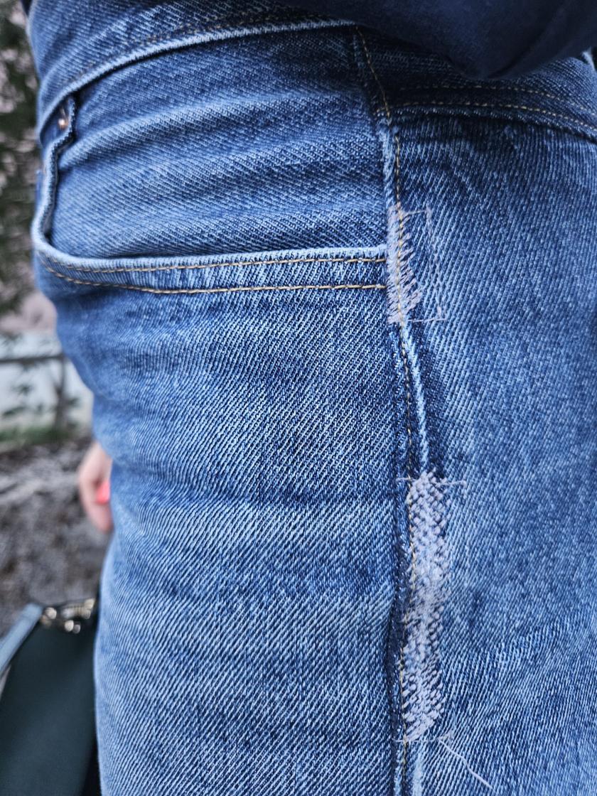 Helene Jeans Sewing Pattern – Recycled Jeans from Old Pair of Men’s Levi’s